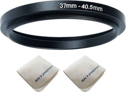 37mm Lens to 40.5mm Camera Lens Adapter 37mm to 40.5mm Step Up Ring Adapter Ring by SKYZHENG