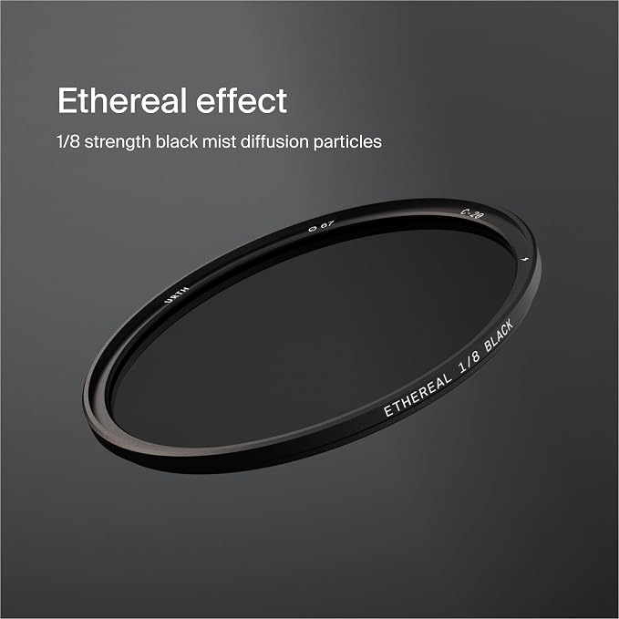 Urth 52mm Magnetic Ethereal Black Mist ⅛ Diffusion Lens Filter - Image 2