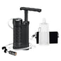 Portable Water Filter Pump, 0.01 Micron Manual Survival Water Purifier by Ginkin