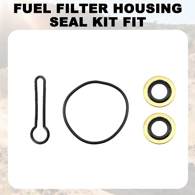 Fuel Filter Housing Seal Kit Fit - Image 5