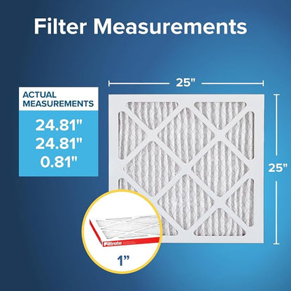 Filtrete 25x25x1 AC Furnace Air Filter, MERV 11, MPR 1000, Micro Allergen - Image 2
