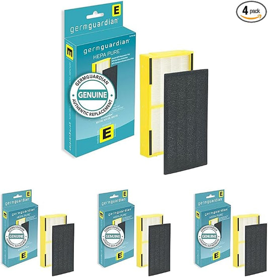 Germ Guardian FLT4100 True HEPA Genuine Air Purifier Replacement Filter E by GuardianTechnologies