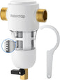 Waterdrop Spin Down Sediment Filter, Reusable Whole House Water Filter System by Waterdrop