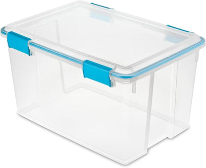 Sterilite 4 Pack Gasket Box, Weather-Resistant Storage Bins - Image 8
