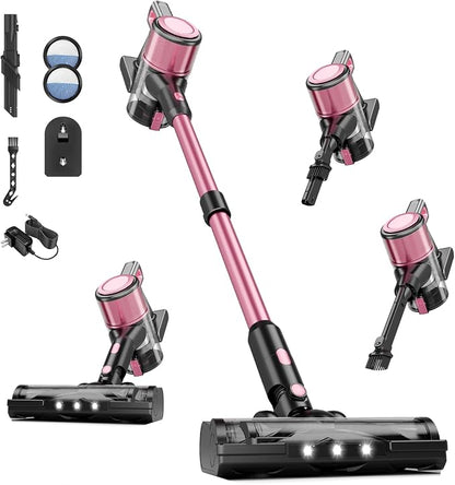 Cordless Vacuum Cleaner, 38Kpa Powerful Stick Vacuum Cleaner by Unknown