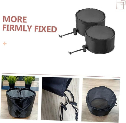 2pcs Duct Vent Covers Oxford Cloth Plant Tent Covers Dust - Image 9