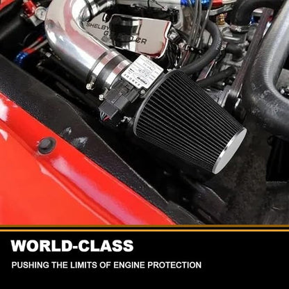 Mtsooning Air Intake Filter Pod, 54mm/2.12" Tapered Clamp-on Breather, Inlet - Image 4