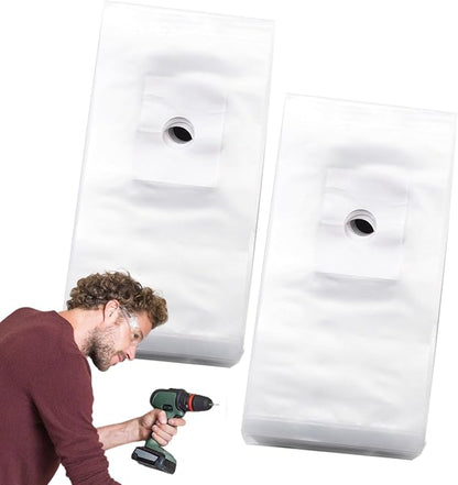 Drill Dust Cover Collector – Hole Cutter Dust Bag, Drill Debris Collector | - Image 6