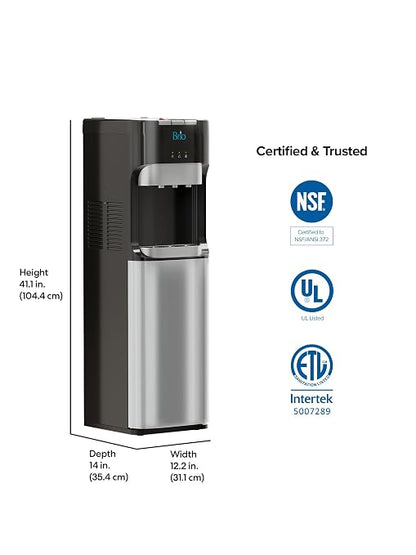 Brio 400 Series Self-Cleaning UV Bottleless Water Cooler Dispenser - - Image 7