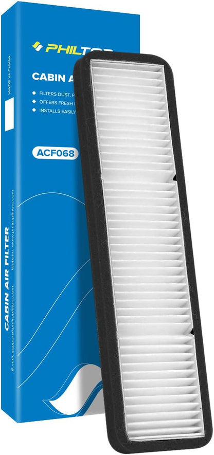 PHILTOP Cabin Air Filter w/Activated Carbon, Compatible by PHILTOP