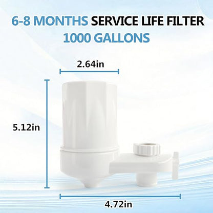 Faucet Mount Water Filter for Sink Faucet Tap Water Filter for Kitchen Sink - Image 6