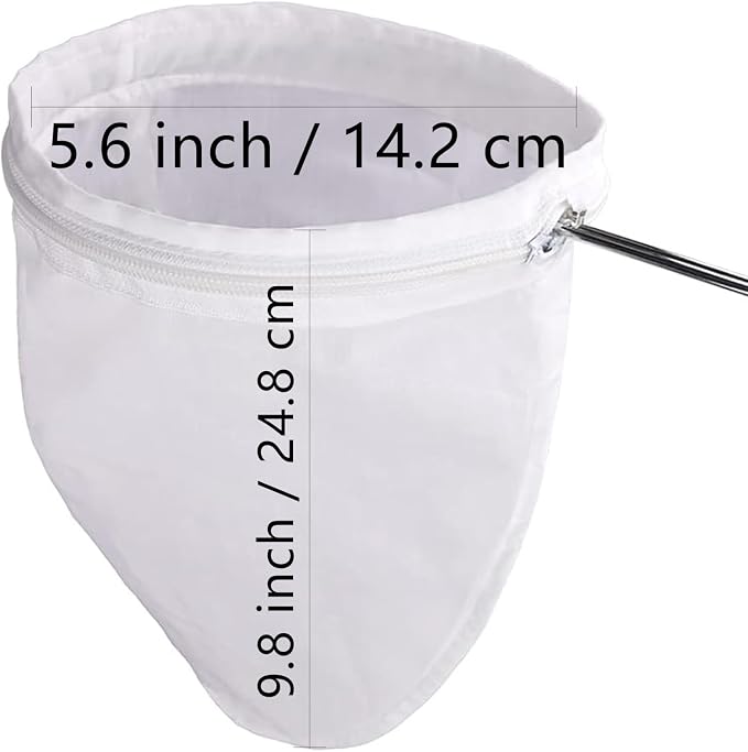 WMKGG Ultra Fine Mesh Strainer Bags, Reusable Mesh Filter Bags - Image 8