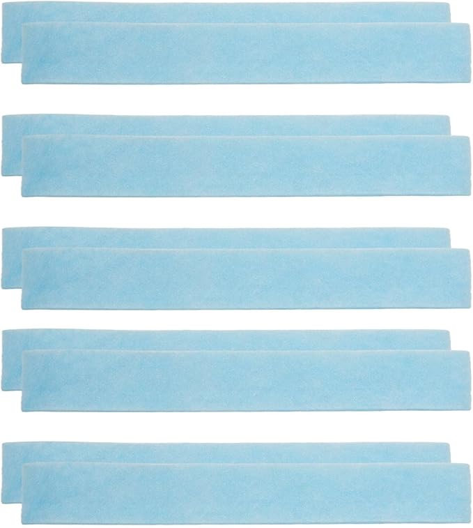 PUREBURG 10-Pack MAC-408FT-E Replacement Filter Compatible by PUREBURG-PureYourBreath