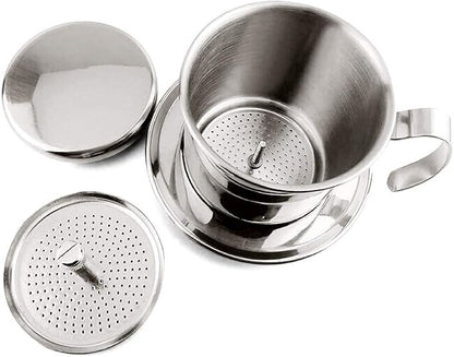 TOPINCN Vietnamese Coffee Drip Filter, Stainless Steel Pour Over Coffee Maker - Image 6