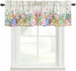 Happy Easter Curtain Valances for Windows, Kitchen Valance Window Treatment by Unknown