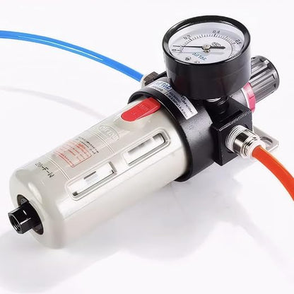 Compressed Air Pressure Filter Regulator Airtac BFR4000 1/2'' NPT 0-140 PSI - Image 4