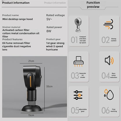 Smoke Buddy – Smoke Purifier for Smoking Indoors, Portable Rechargeable Smoke - Image 7
