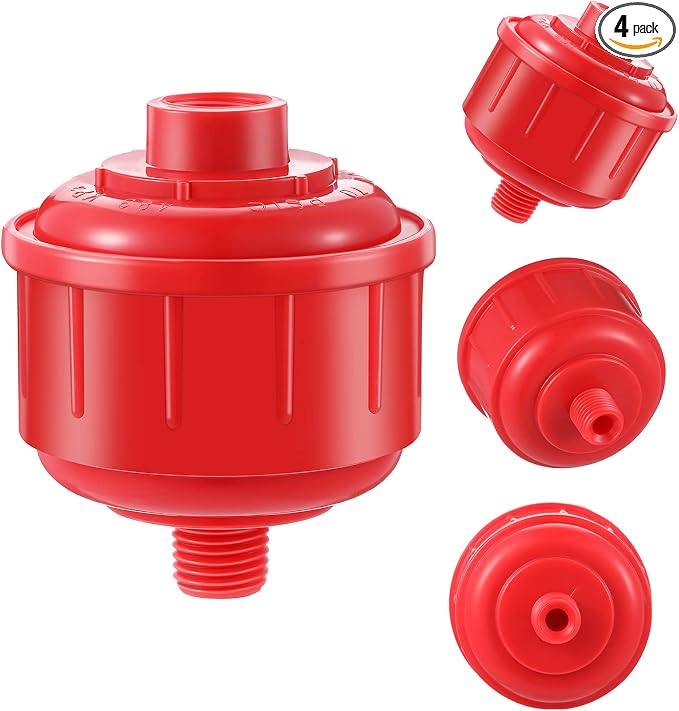 4 Pieces Disposable Mini Air Water Filters Disposable Spray Gun Filter by Frienda