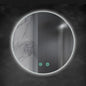Yu Ru Wall Mirror for Bathroom, Led Illuminated Bathroom Mirror, Dimmable Touch by Yu+Ru
