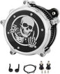 Air Filter Intake Filter System Kit Cnc Cut Air Cleaner Chrome Filter Kit by Unknown