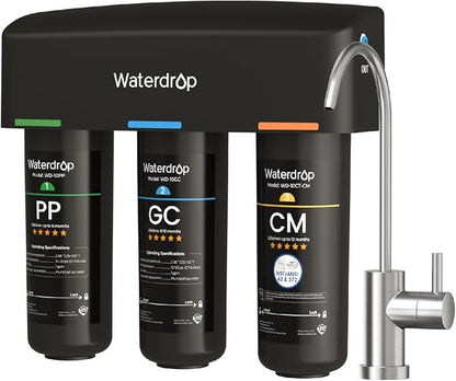 Waterdrop TSB-CM Under Sink Water Filter System Reduce Chloramine, Chlorine by Waterdrop