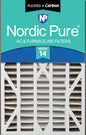 Nordic Pure 16x25x3 MERV 14 Plus Carbon Trion Air Bear Cub Replacement Air by NordicPure