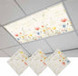 Fluorescent Light Covers for Ceiling Lights Spring Poppy Floral Magnetic Light by Home+L6