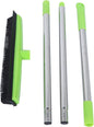 Multifunctional Broom, Telescopic Carpet Rake Rubber Pp 12.6in Brush Easy Wash by KELFEEAO