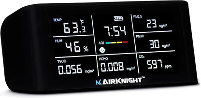AirKnight Premium Indoor Air Quality Monitor Indoor & Air Quality Sensor. VOC by AirKnightMonitoring