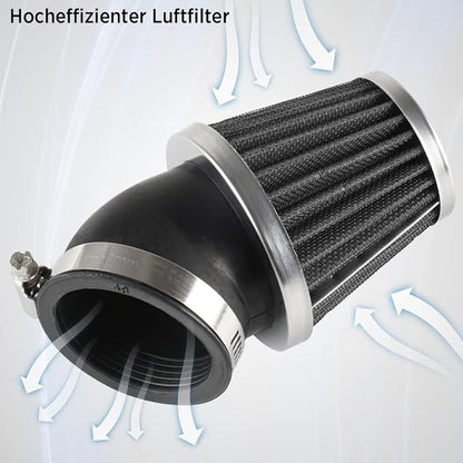 Evermotor Motorcycle Air Filter, 48mm 49mm 50mm Carb Filter - Image 3