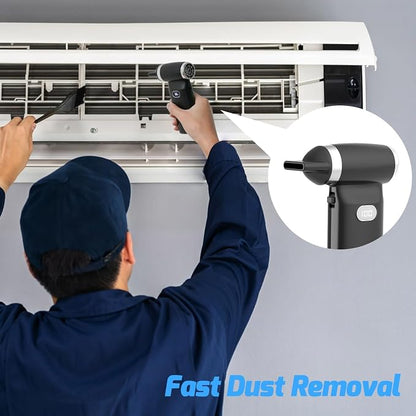 Compressed Air Duster, Electric Dust Blower, High-Speed Electric Air Duster - Image 5