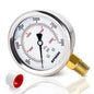 0-3000 Psi Glycerin Liquid Filled Hydraulic High Pressure Gauge, 2.5" Dial Size by BPSSDI