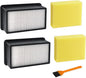 1008 Vacuum Filters 2 + 2 Pack by Blutoget-Fit by Blutoget