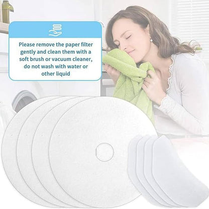 REDYY 20 Pieces Cloth Portable Dryer Exhaust Filters Set Universal Dryer Lint - Image 8