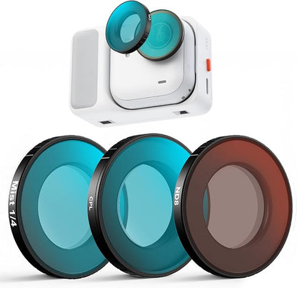 Haoge Filter Set for Insta360 GO Ultra, Includes CPL, and Screen Protector by haoge