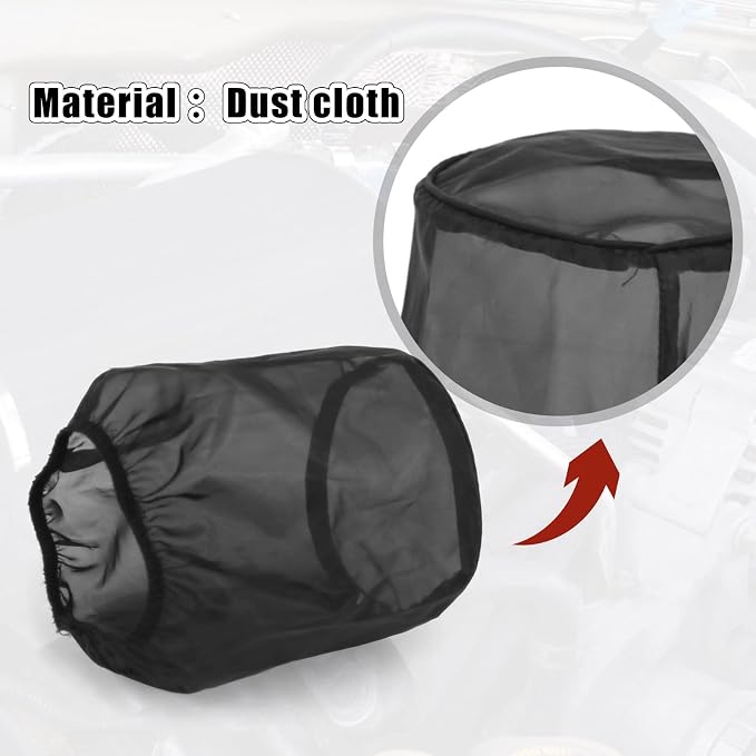 RYANSTAR Air Filter Protective Universal Car Cold Air Filter Protective Cover - Image 5
