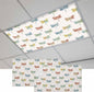 Fluorescent Light Covers for Ceiling Lights Watercolor Dragonfly Magnetic Light by Home+L6