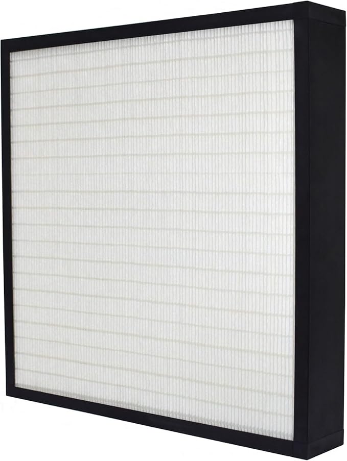 20x20x4 Mini-Pleat Synthetic Panel Air Filter – 4” – Box Plastic Frame – MERV by AccuraFil