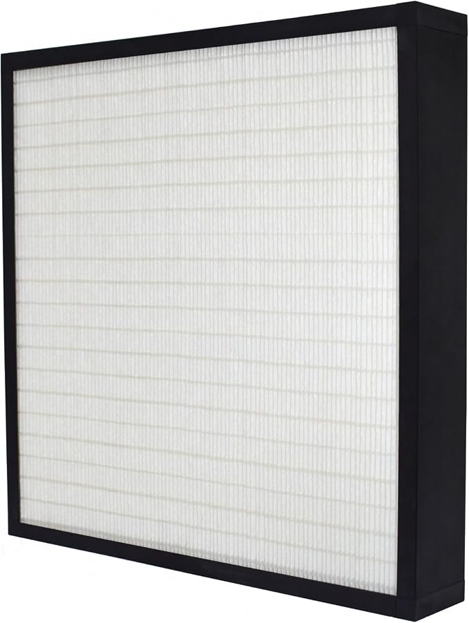 24x24x4 Mini-Pleat Synthetic Panel Air Filter – 4” – Box Plastic Frame – MERV by AccuraFil