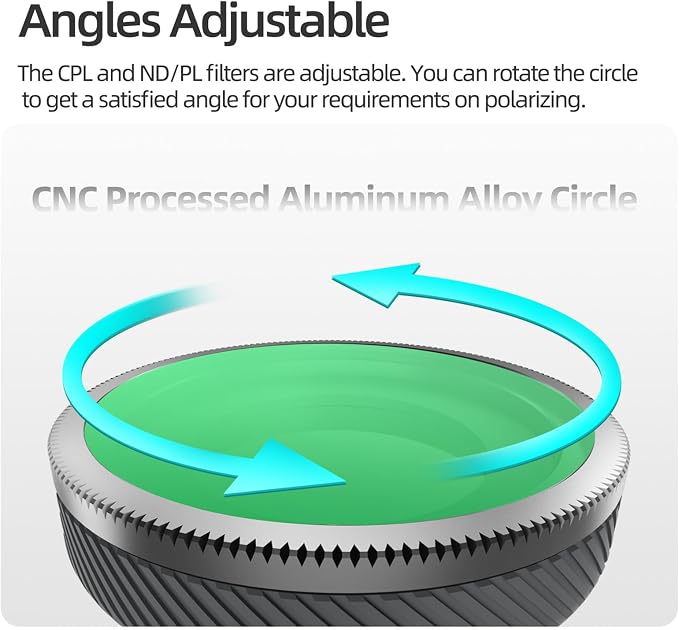 ND64/PL Filter Compatible with Insta363 GO Ultra Camera ND Lens Filter - Image 3