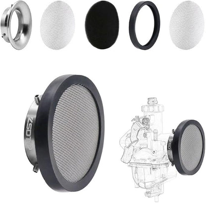 Carburetor Carb 40mm Velocity Stack Air Filter Cleaner Modified Trumpet by ZSDTRP