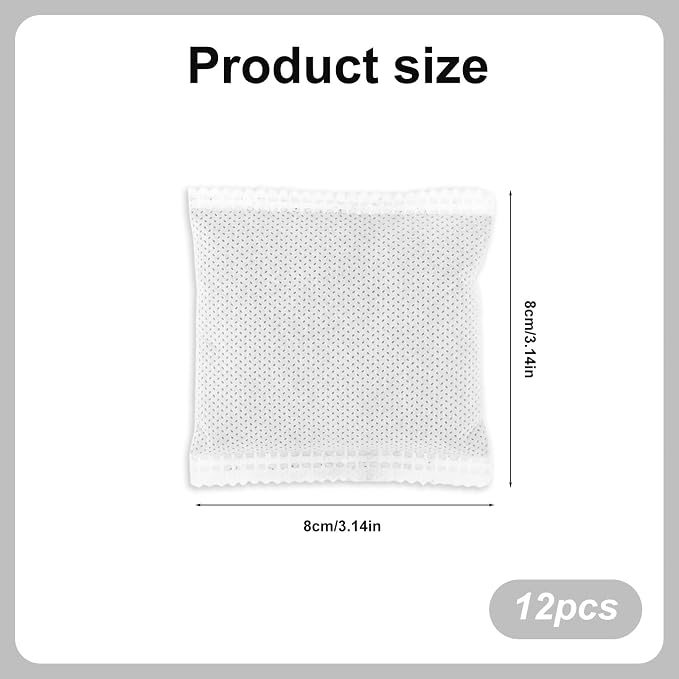 12pcs Carbon Filter Refills for Playtex Diaper Genie, Activated Charcoal - Image 2