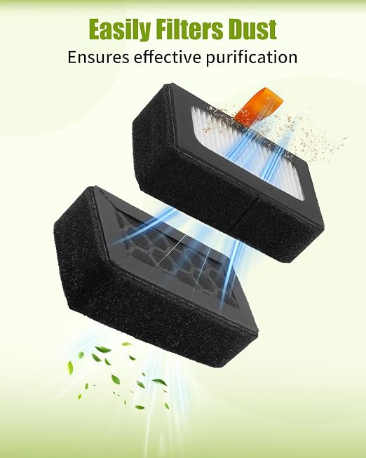 2PCS Air Filter Fit for Bambu Lab X1C X1 P1S 3D Printers, - Image 4