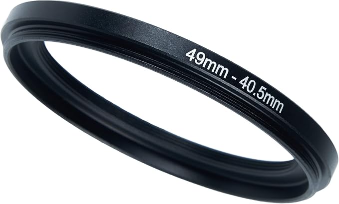 49mm to 40.5mm Step-Down Ring Filter Adapter by BETUYESS