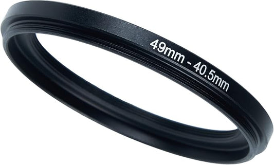 49mm to 40.5mm Step-Down Ring Filter Adapter by BETUYESS