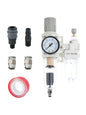 1/4" PT Compressed Air Filter Regulator Lubricator Combo Water/Oil Trap by HNJPC