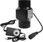 2 Inch Inline Duct Fan with Speed Controller 12V 6w Air Cooling Exhaust Blower by Unknown