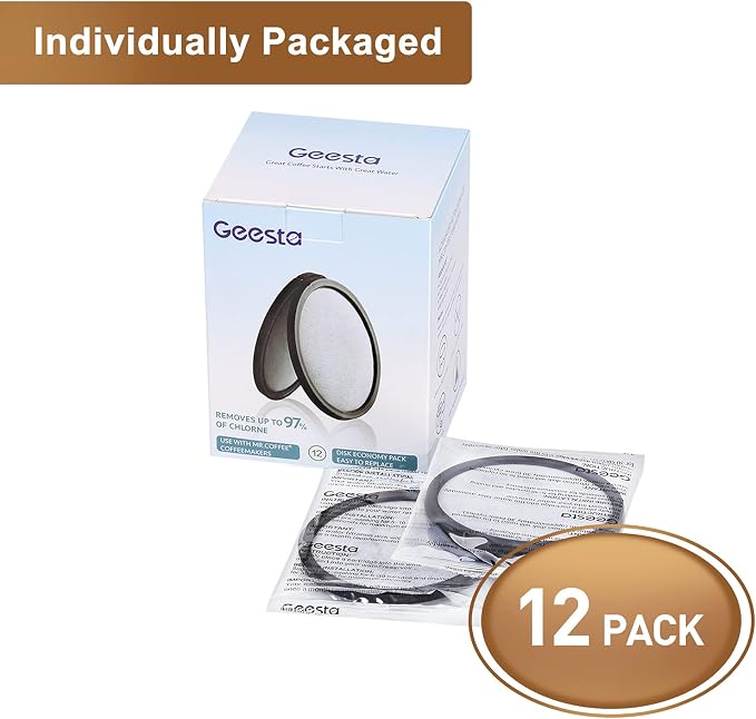 12-Pack Premium Activated Charcoal Water Filter Disk - Image 7