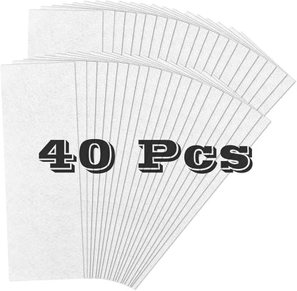 40 Pcs 12 x 4 In Air Vent Filters by Okydoky