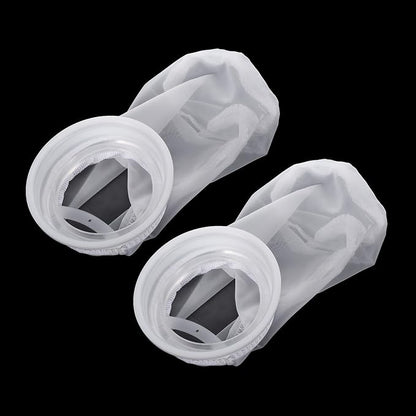 PATIKIL 4" IBC Lid Filter 2 Pack 210mm Long Washable Nylon Fine Mesh Filter IBC - Image 5